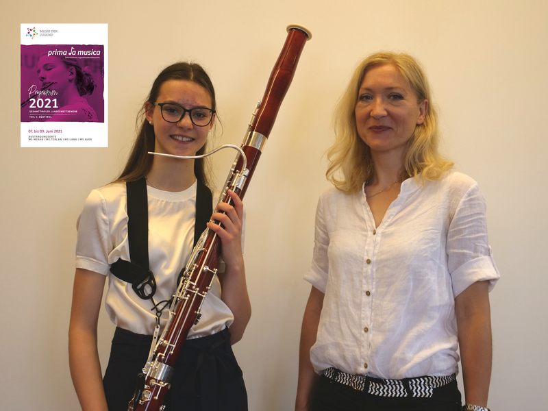 Sophia Sagmeister Fagott IIIPlus mit Klavierbegleiterin Iryna Kyrylovska